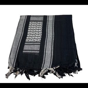 Shemagh Tactical Scarf, Arab Desert Scarf, Keffiyeh, Military Style, Bandana.